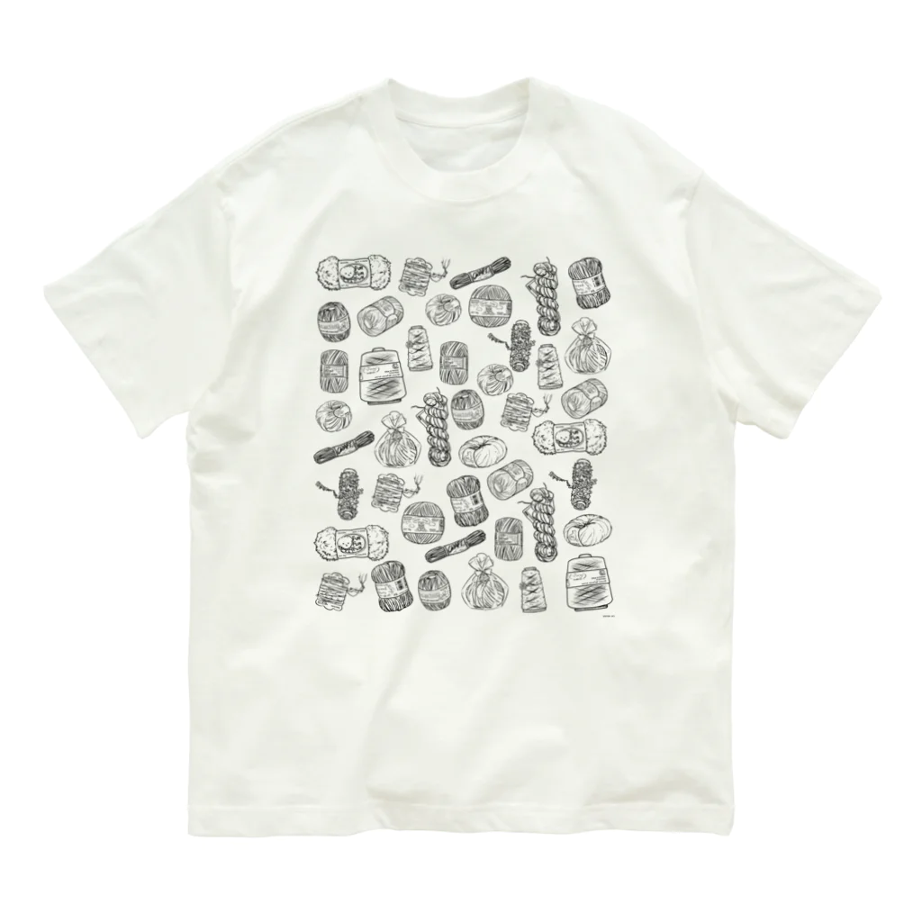 kakunekoのNEKOYARN手編み糸 Organic Cotton T-Shirt