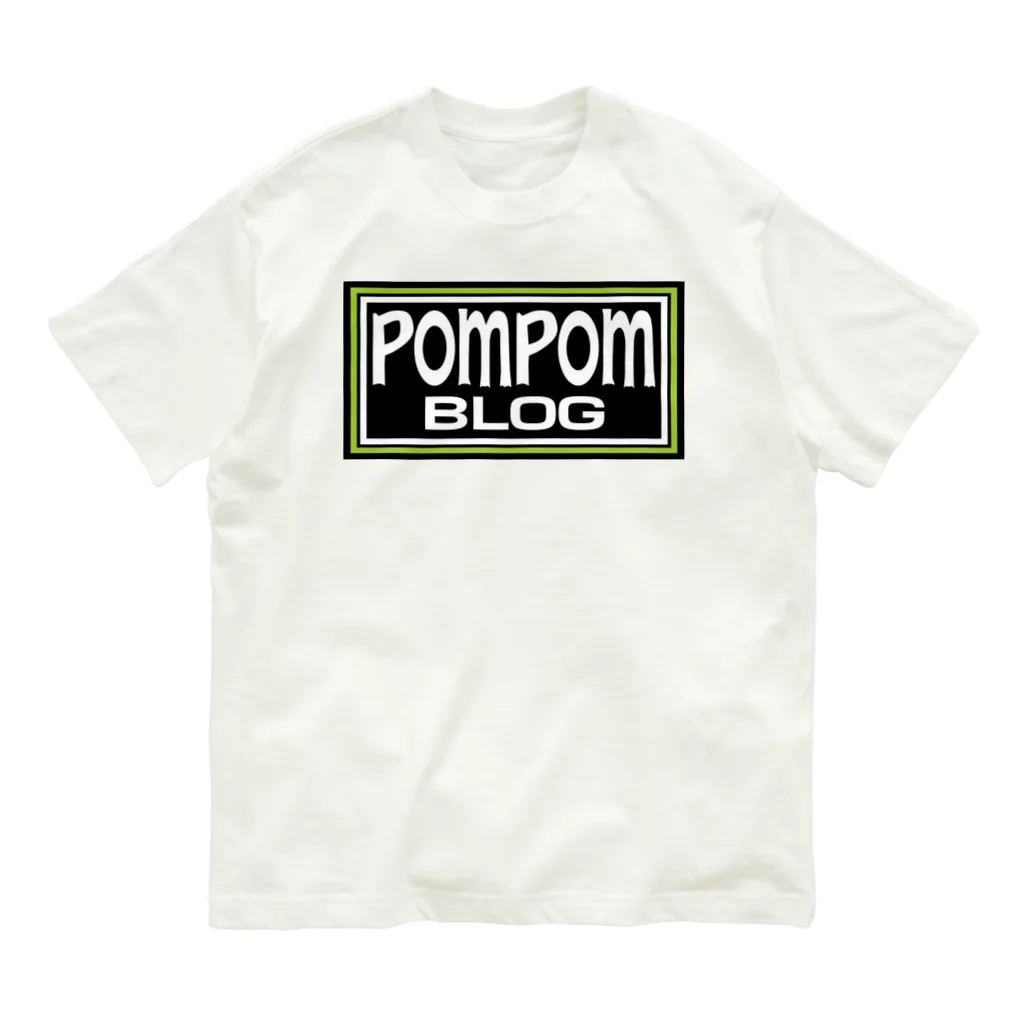 mf@PomPomBlogのPOM CRUZ オーガニックコットンTシャツ