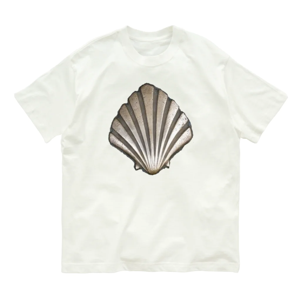 AAAstarsの巡礼の帆立貝 Organic Cotton T-Shirt