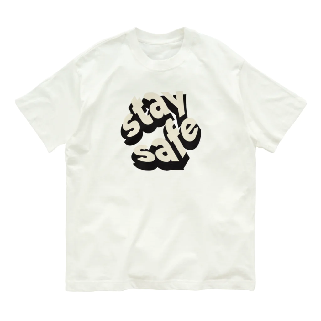 supercellのSTAY SAFE オーガニックコットンTシャツ