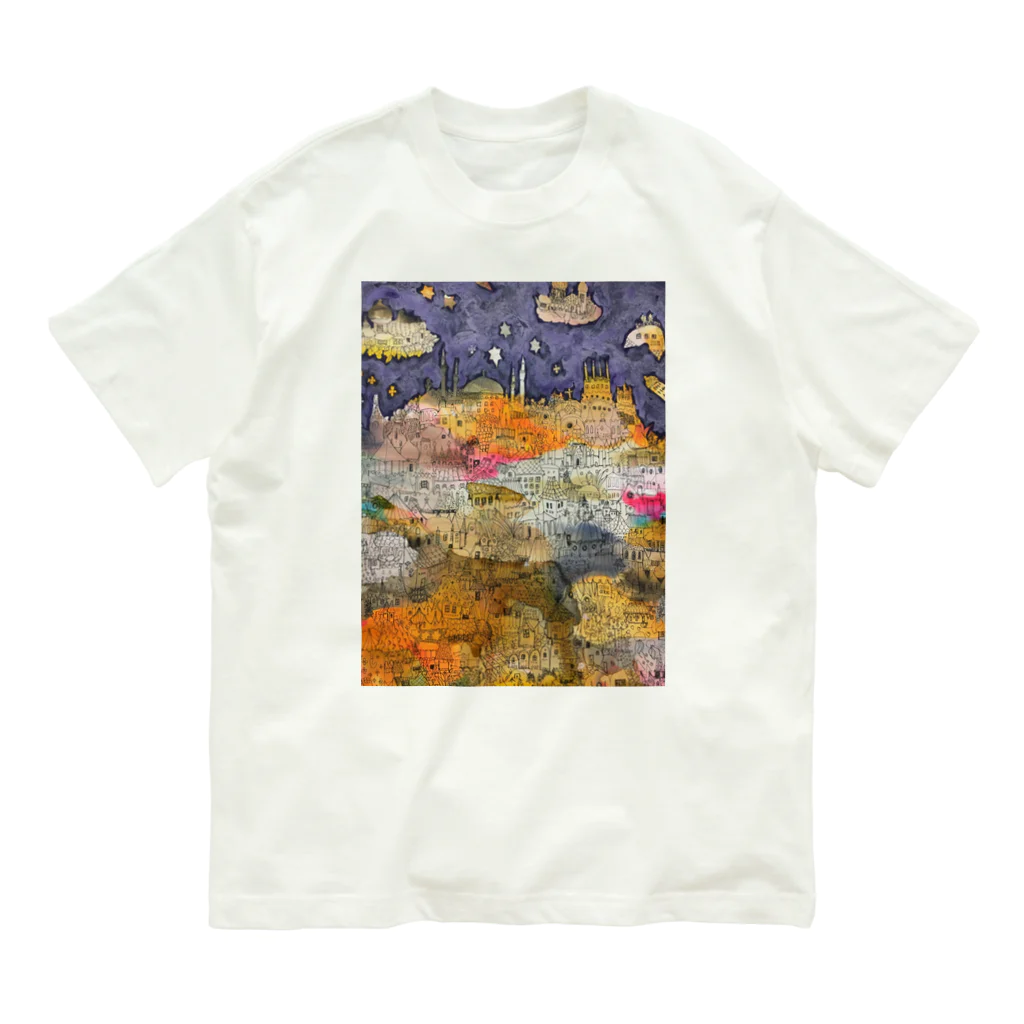 ennakonomaのバビローン Organic Cotton T-Shirt