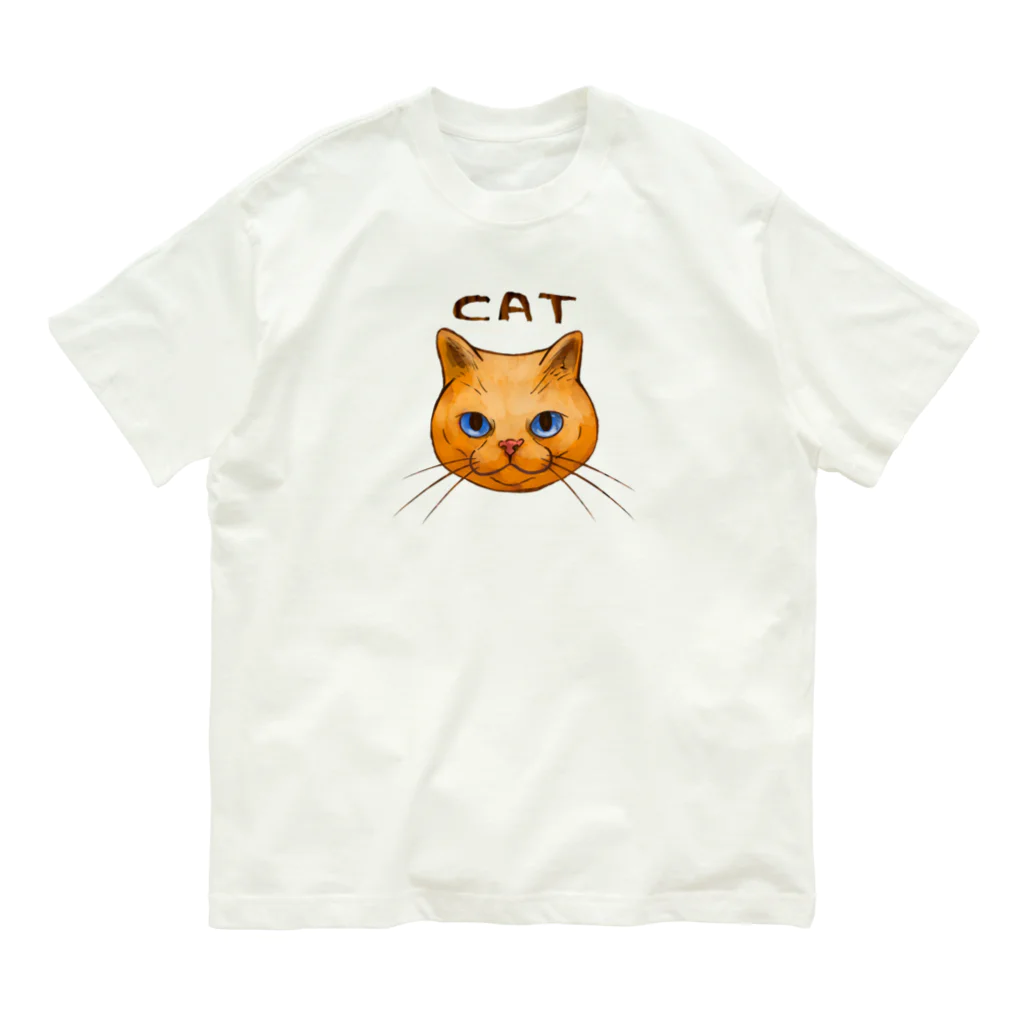 TAKE-TONのCAT Organic Cotton T-Shirt