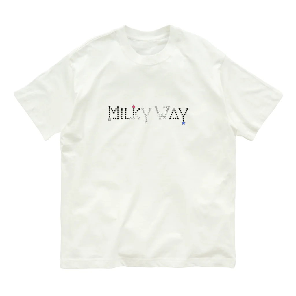 CharmyraのMilky Way オーガニックコットンTシャツ