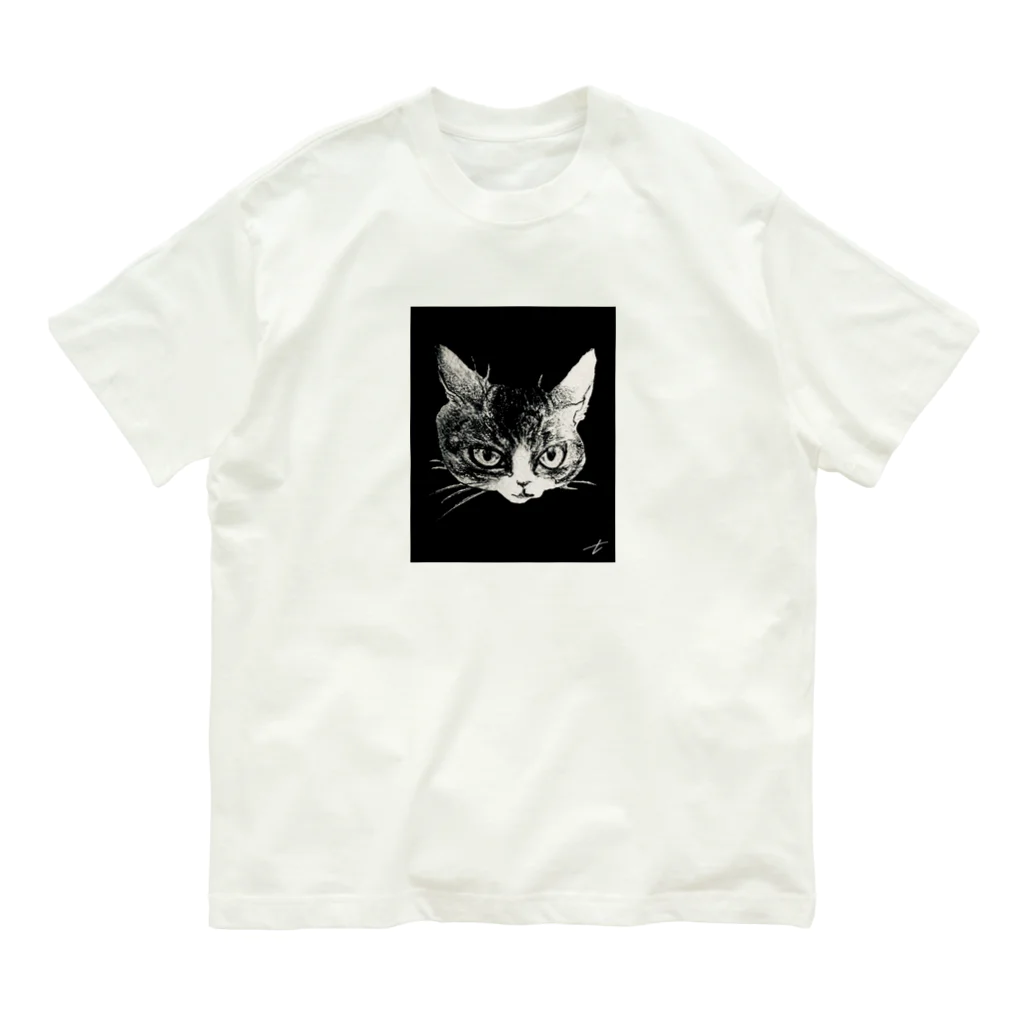 satomichanのうちのこ オーガニックコットンTシャツ