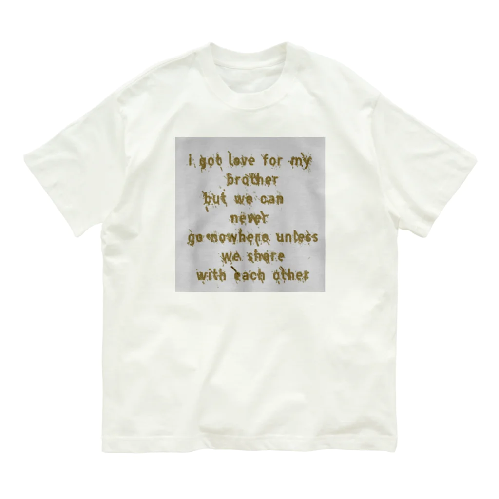 North Sideのlyric  オーガニックコットンTシャツ