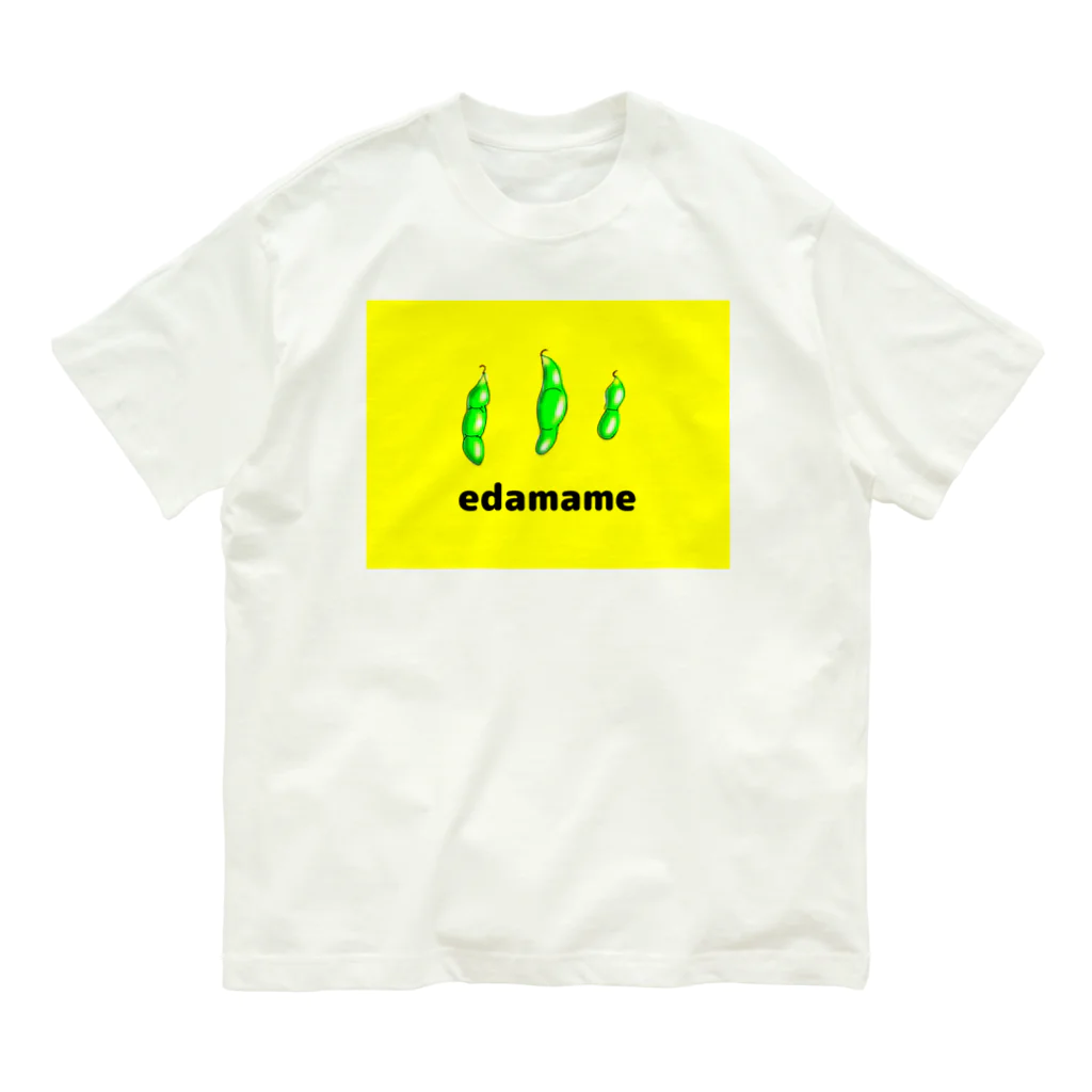 みあちゃのEDAMAME 陰影ver. オーガニックコットンTシャツ