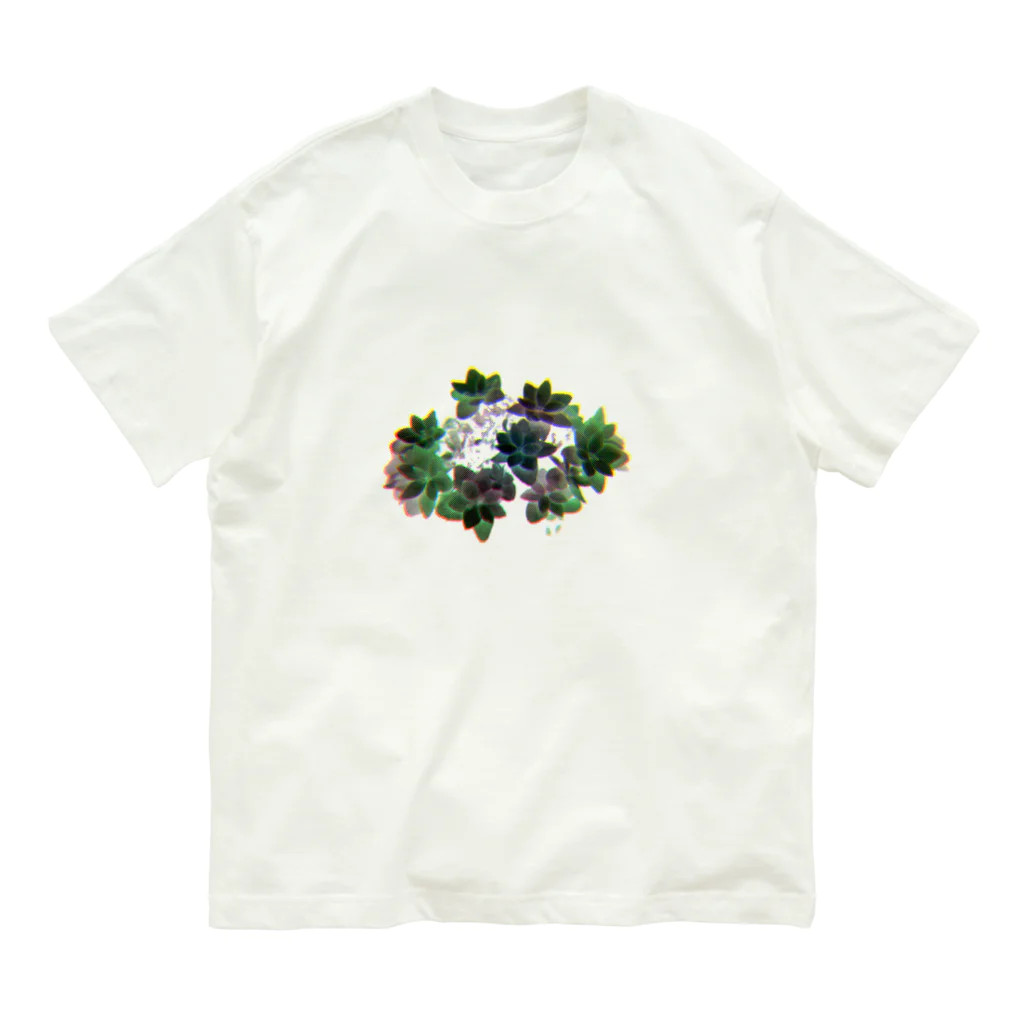 shibikiの花輪 Organic Cotton T-Shirt