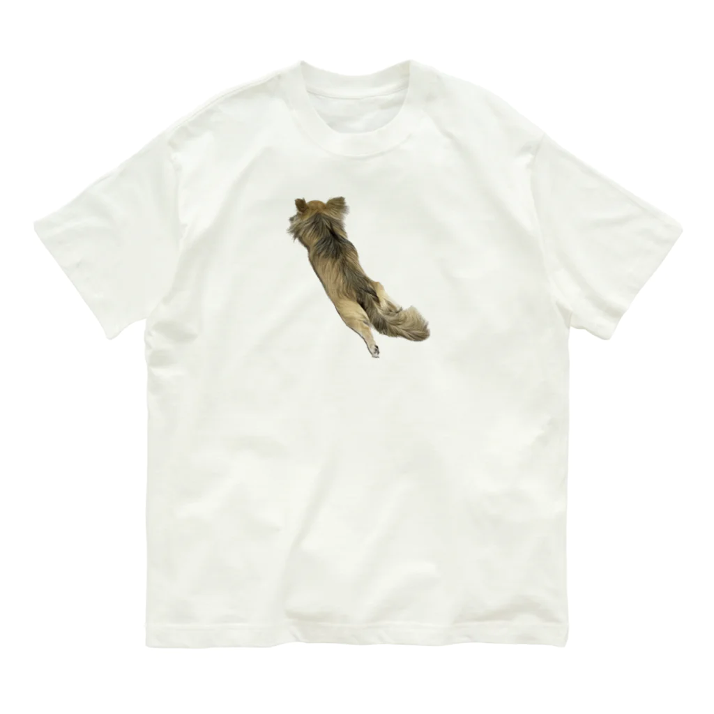 溶けるチワワ🐶の溶けるチワワ🐶 Organic Cotton T-Shirt