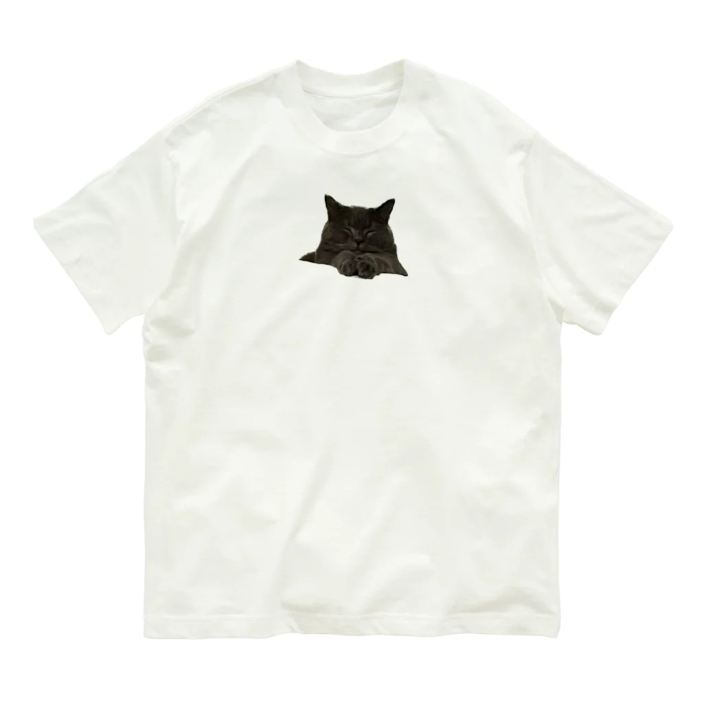 ててちゃんのおみせのAdorable cat. Organic Cotton T-Shirt