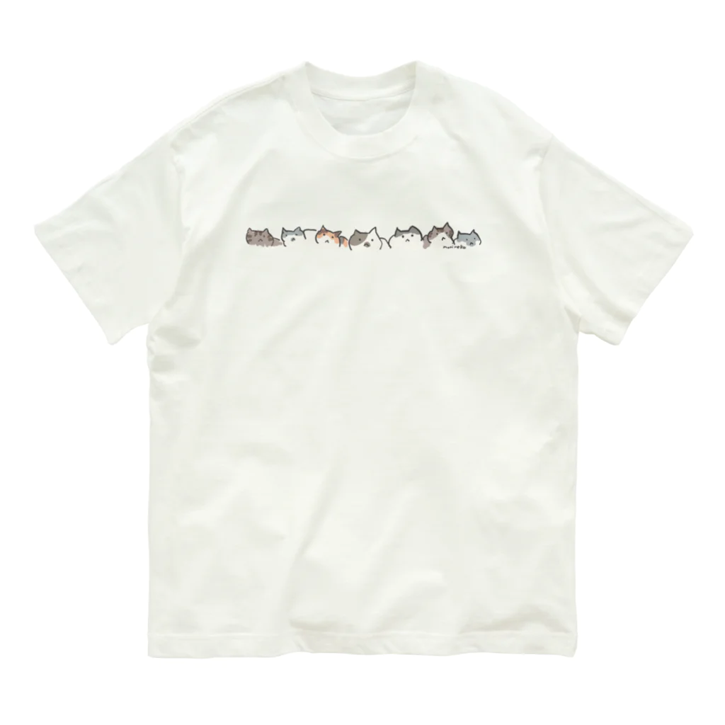 保護ねこカフェ もりねこのもりねこ連峰 Organic Cotton T-Shirt