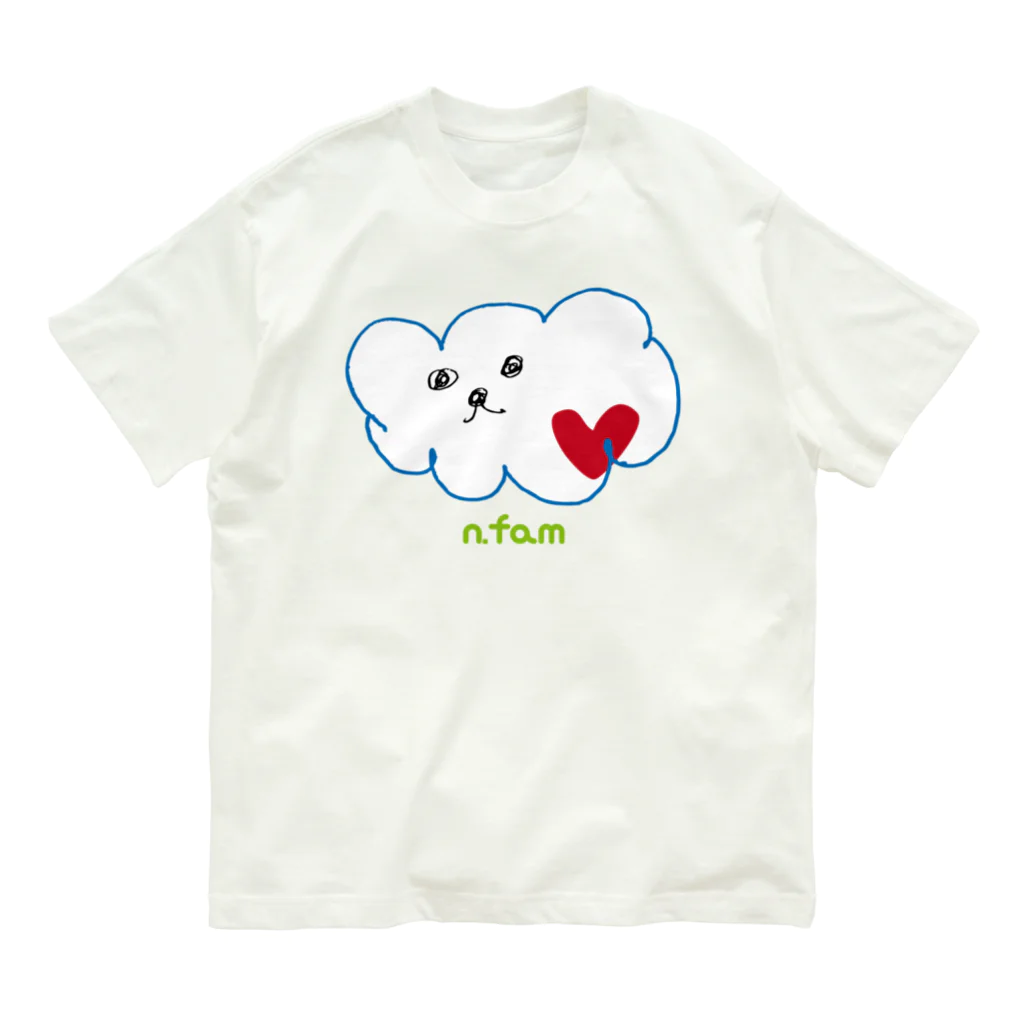 n.fam(西浦ファーム)のもくもくさん（n.fam） Organic Cotton T-Shirt