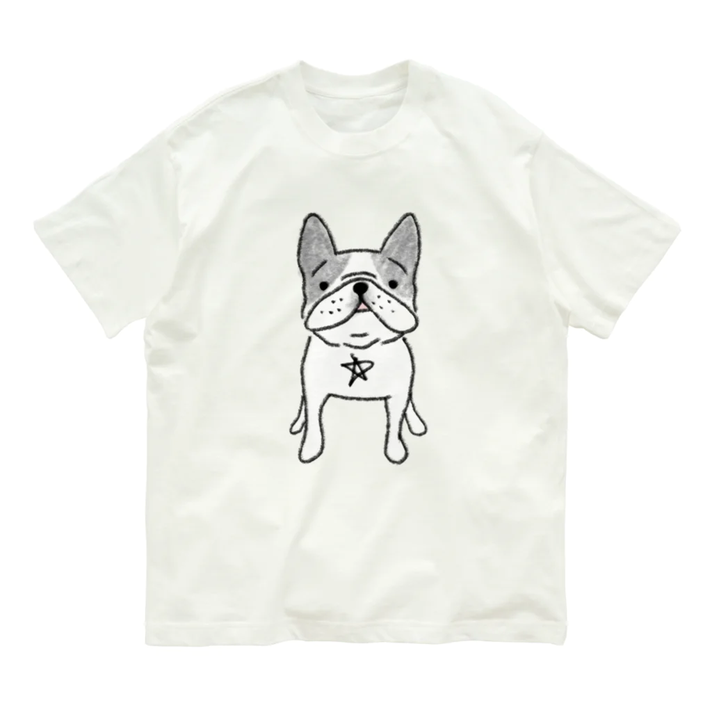 DABUROU.2-17-9のフレブル⭐︎パイド オーガニックコットンTシャツ