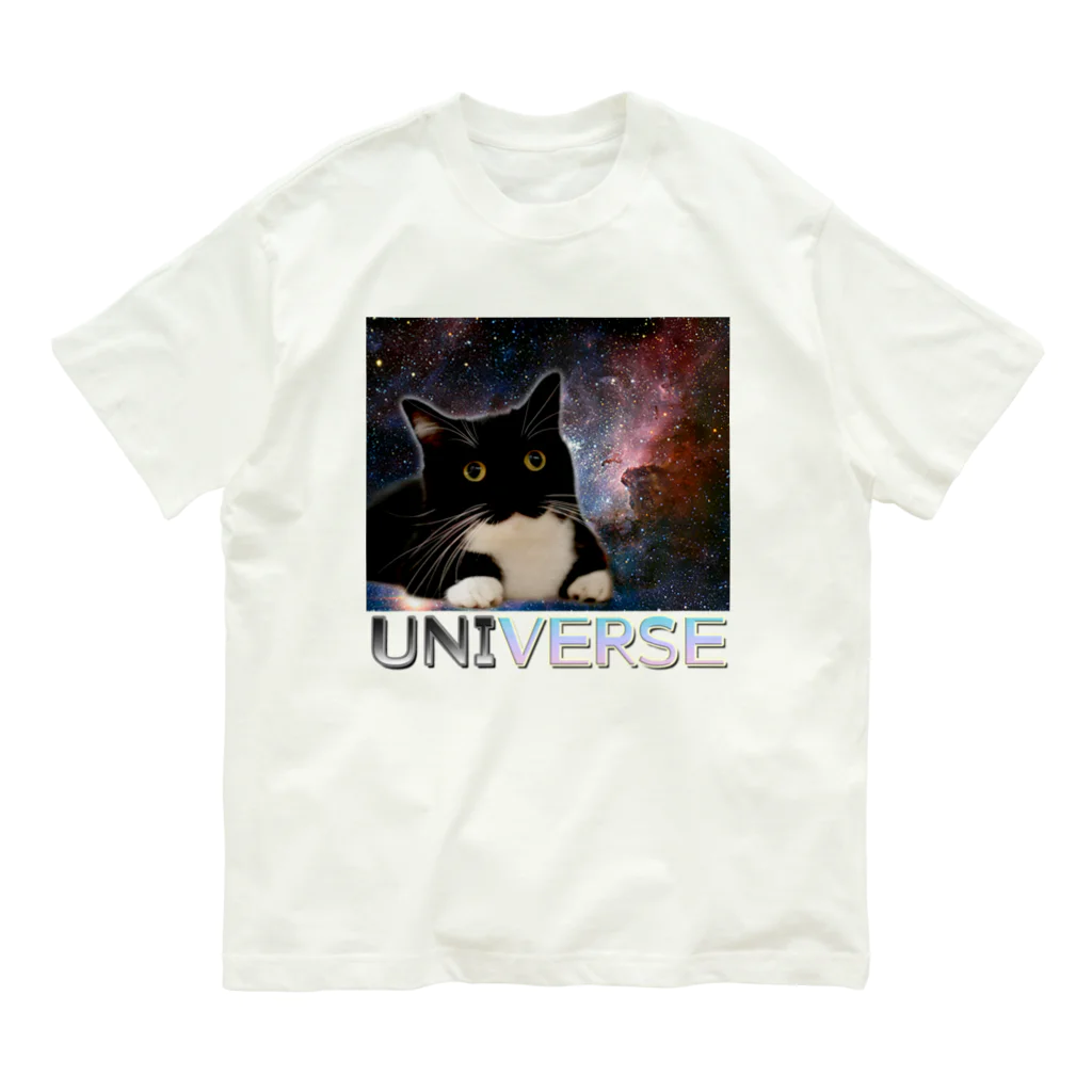 unico_uniuniのUniverse オーガニックコットンTシャツ