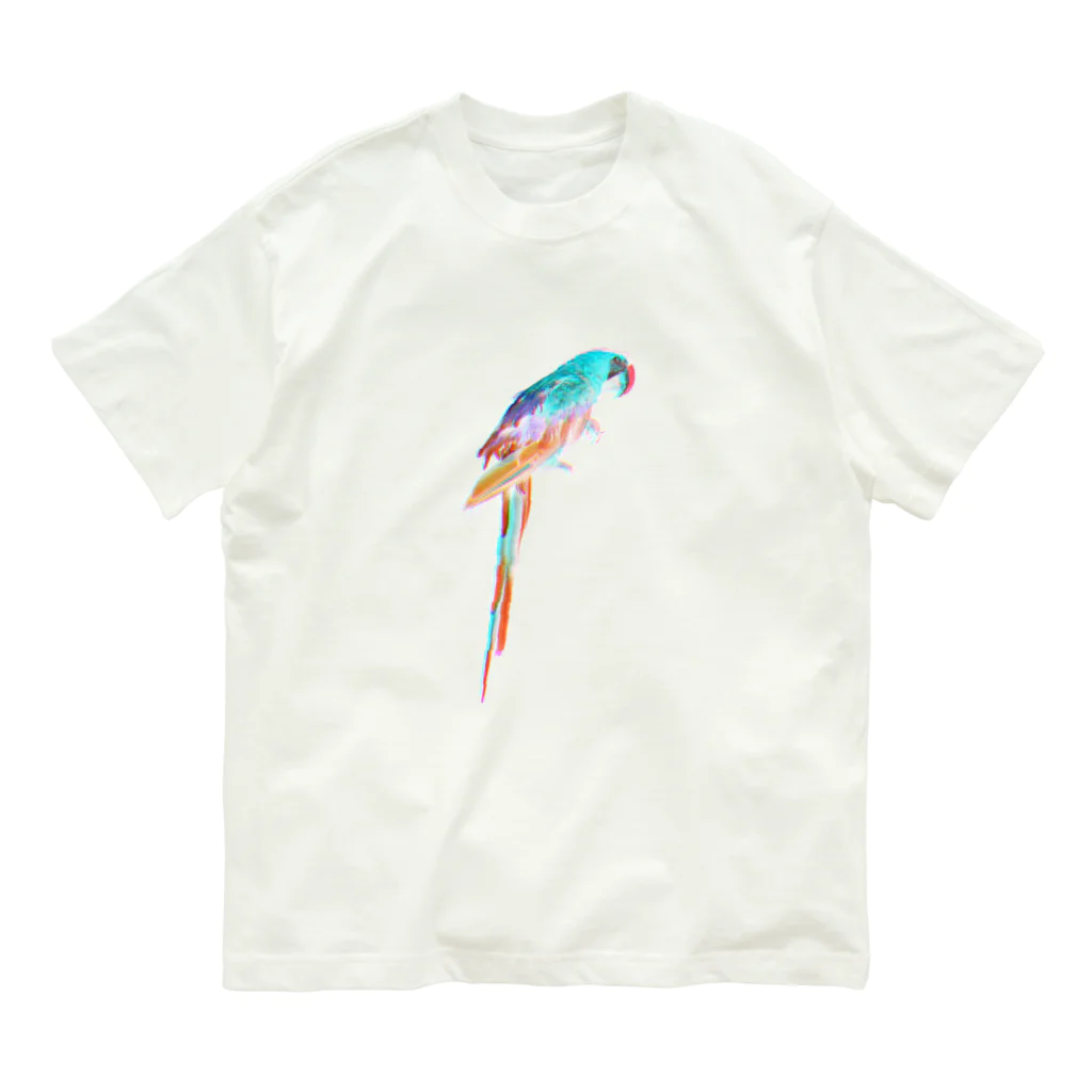 shibikiの極彩色の鳥 Organic Cotton T-Shirt