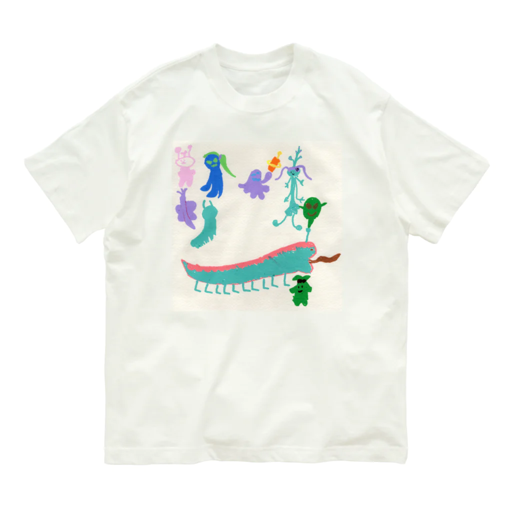 Sen ve snu -夢の中の夢-suzuri店の姪っ子デザインTシャツその１ オーガニックコットンTシャツ
