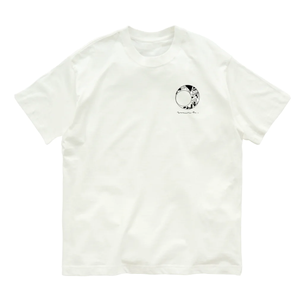 みなのせかいの月とわたし Organic Cotton T-Shirt