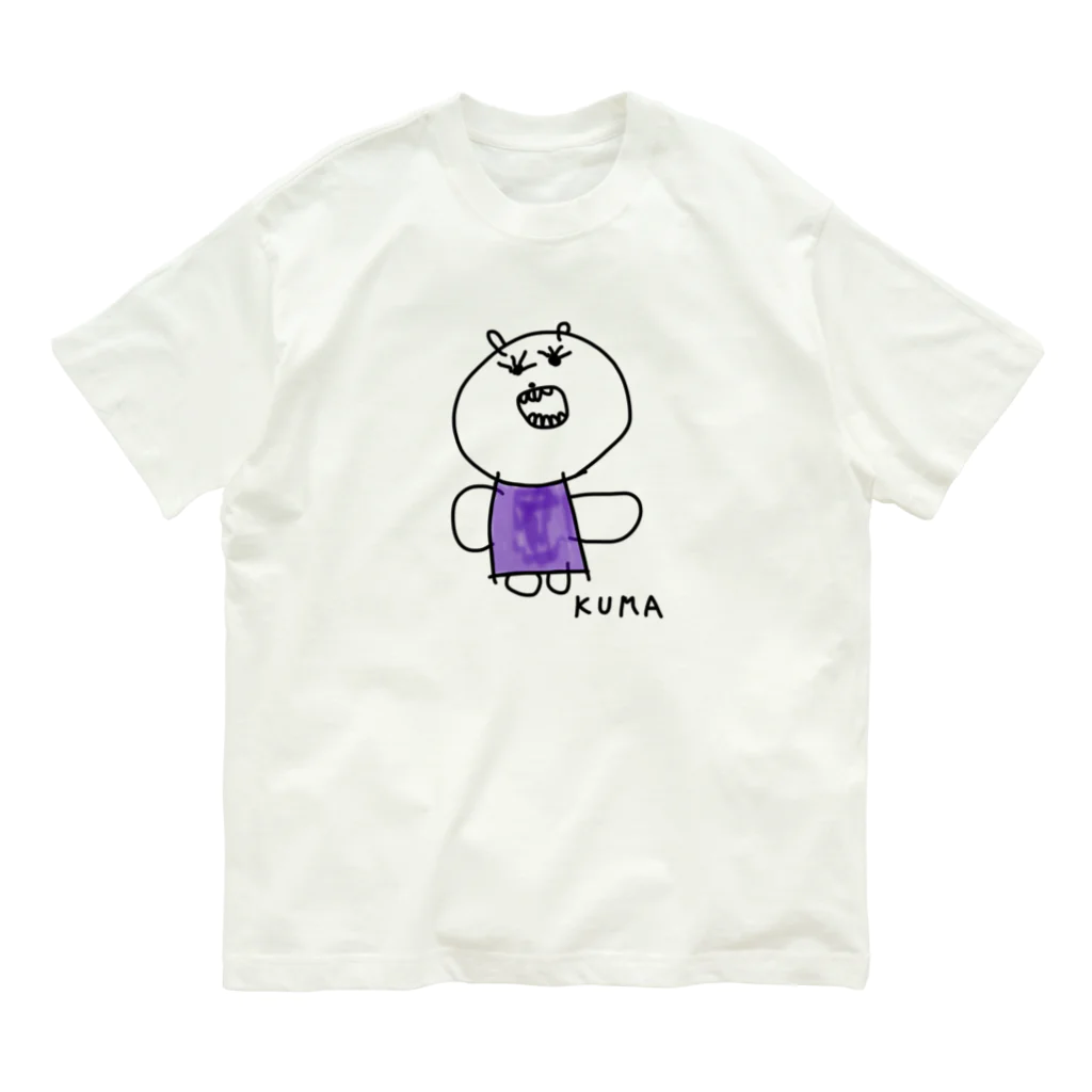 375-shopのくま Organic Cotton T-Shirt