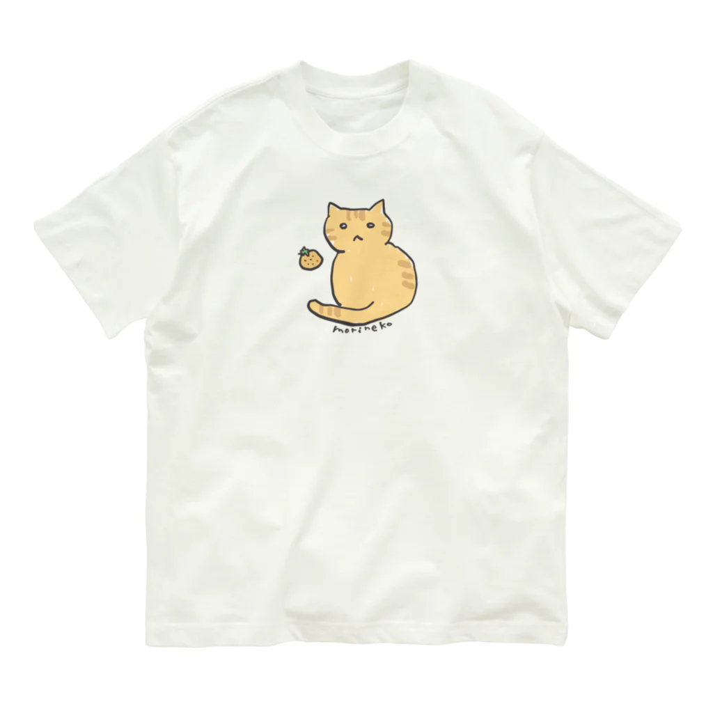 保護ねこカフェ もりねこのぶんたんくん オーガニックコットンTシャツ