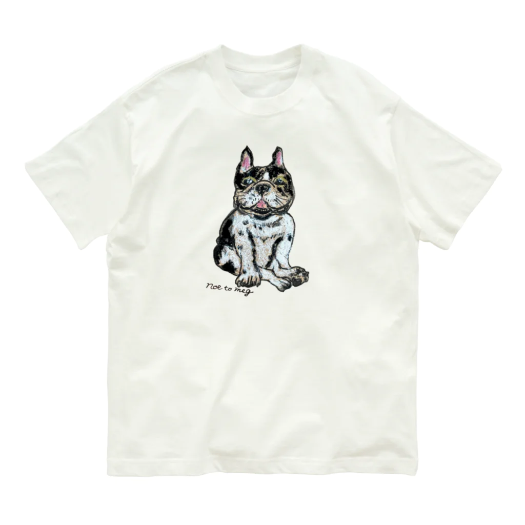 noe_to_meg (ノエとめぐ)のにんまりパイドブヒ オーガニックコットンTシャツ