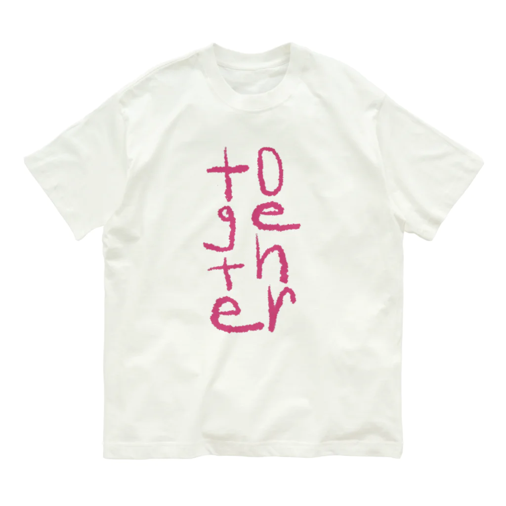 hippi▲▲▲のtogether オーガニックコットンTシャツ