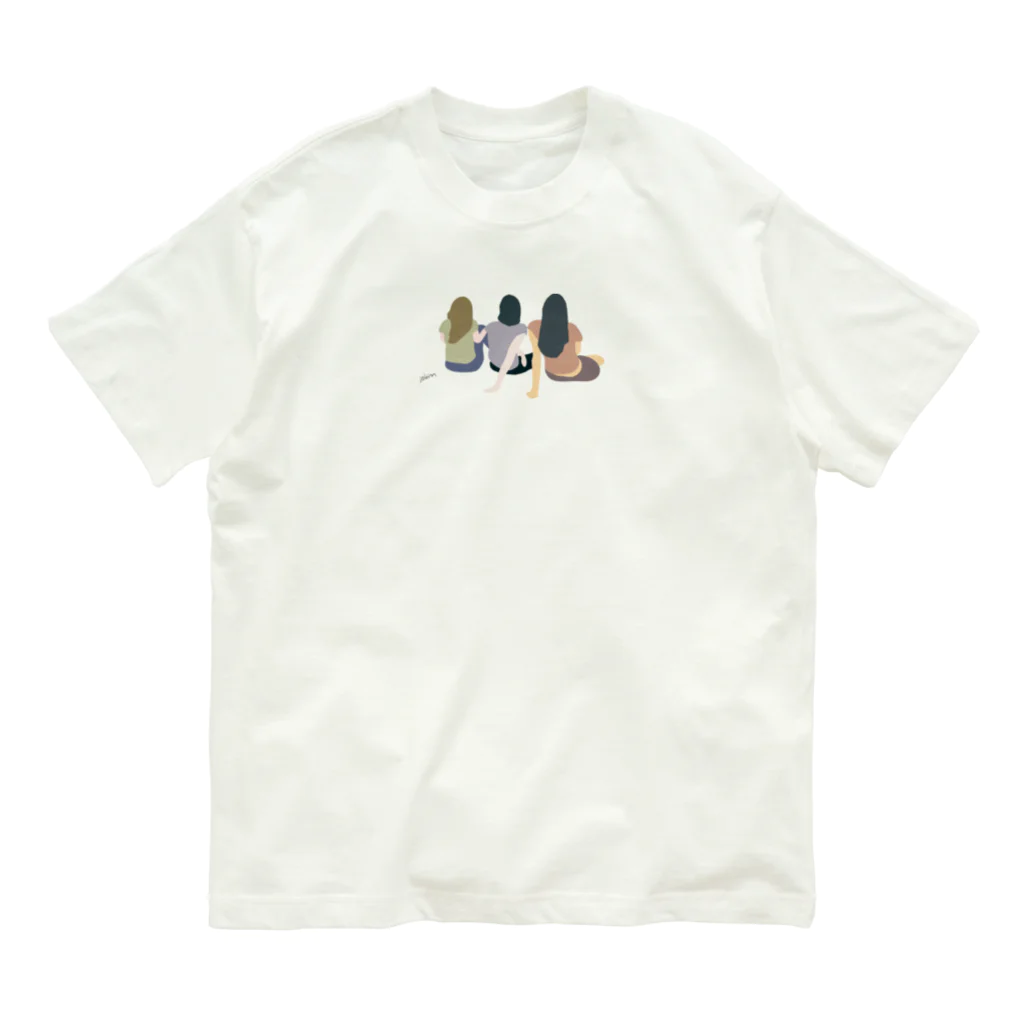 jobinのかけら／友達 Organic Cotton T-Shirt