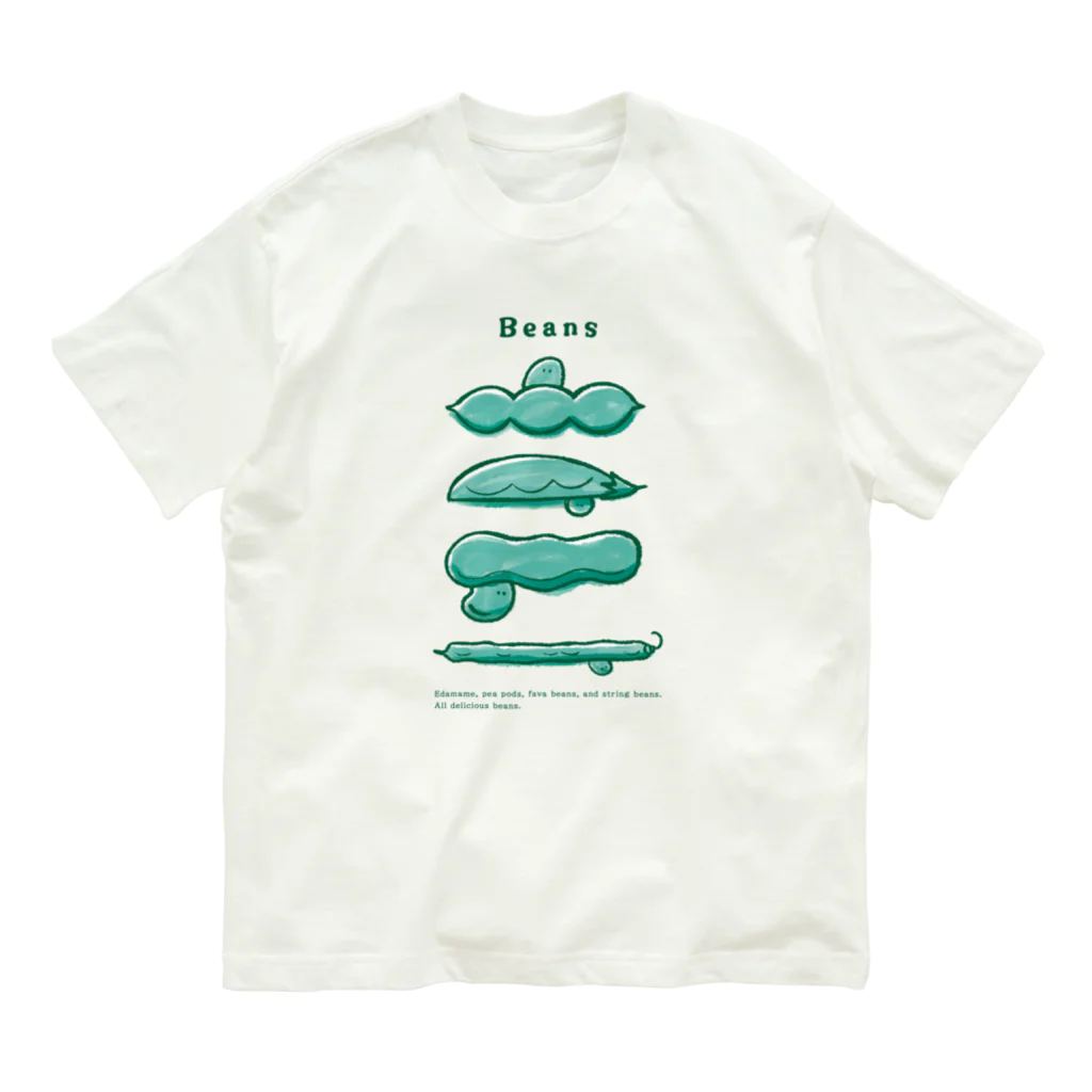 Aランチサラダ付SHOPの夏のbeansさん2 Organic Cotton T-Shirt