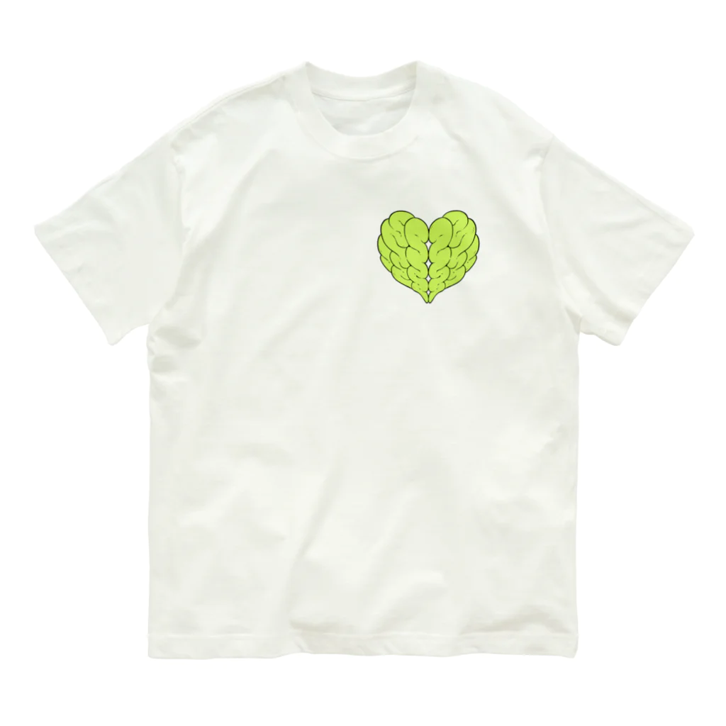 ティダの脳キャップ Organic Cotton T-Shirt