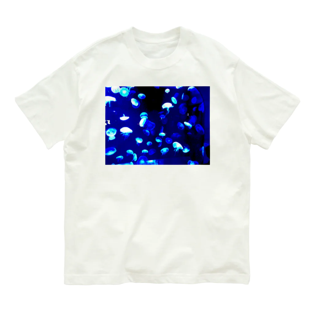 クソ雑魚陰キャパパの海月 Organic Cotton T-Shirt