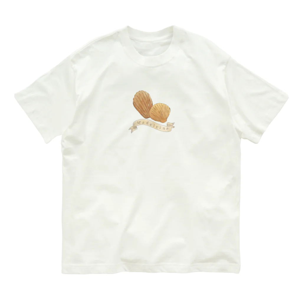 Oriko's Tea Roomのマドレーヌ オーガニックコットンTシャツ