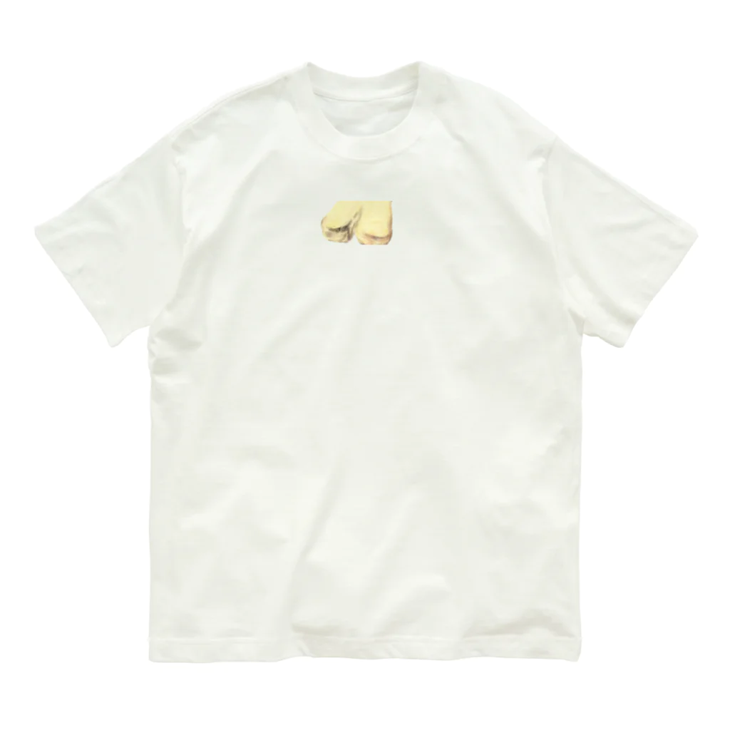 丸福の手作り食パンTシャツ オーガニックコットンTシャツ