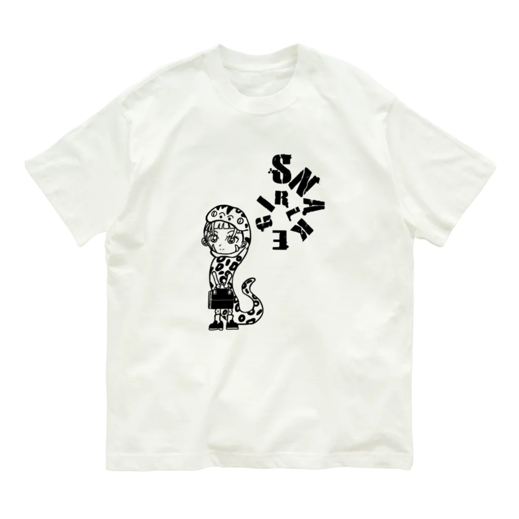 akapantoriのSNAKEGIRL Organic Cotton T-Shirt