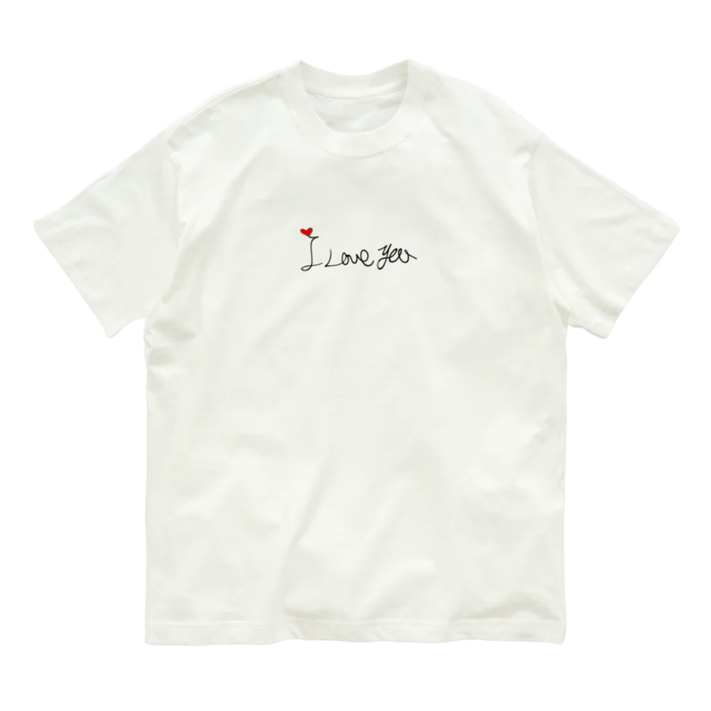 Sky00のアイラブユー Organic Cotton T-Shirt