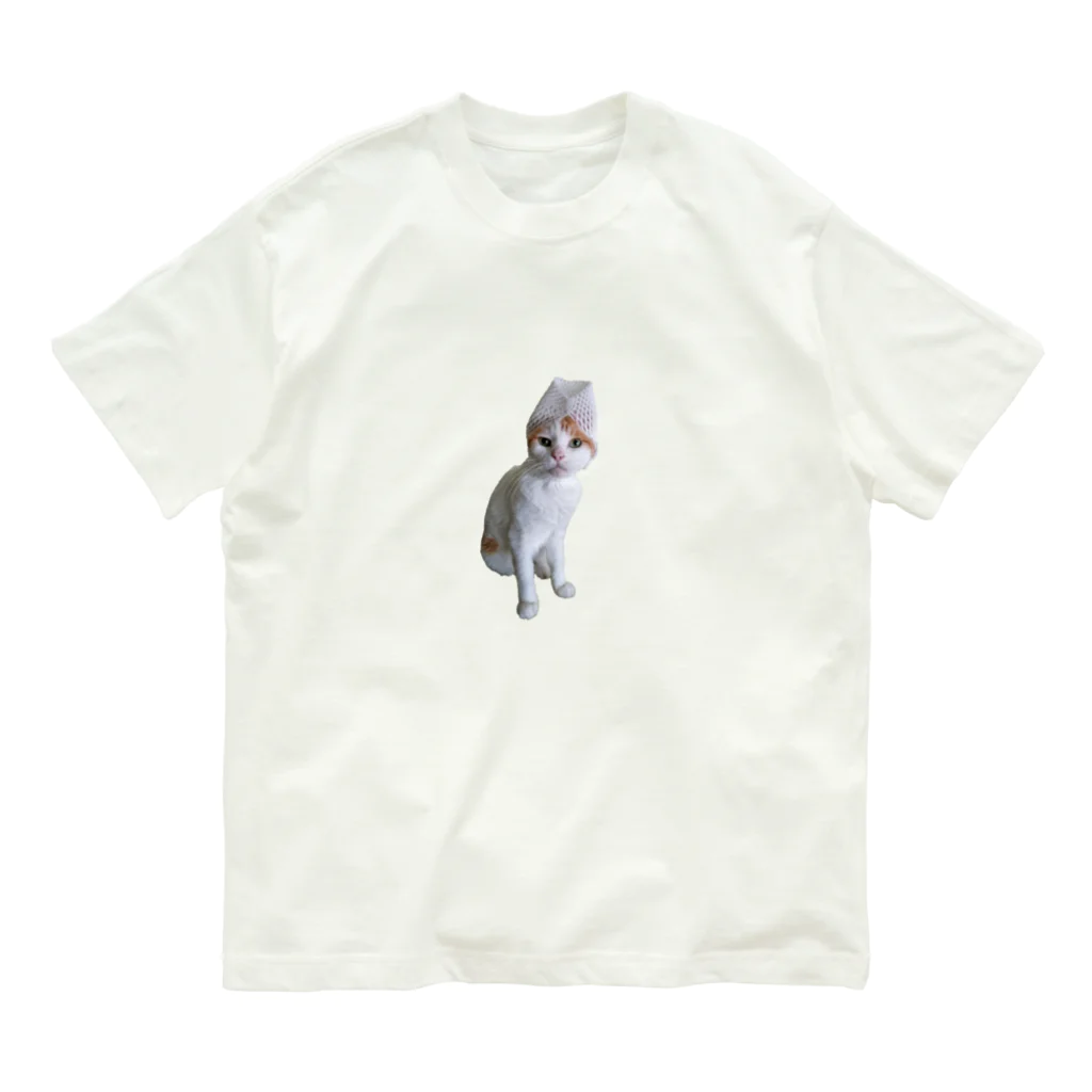 猫沢太陽のファッションリーダー オーガニックコットンTシャツ