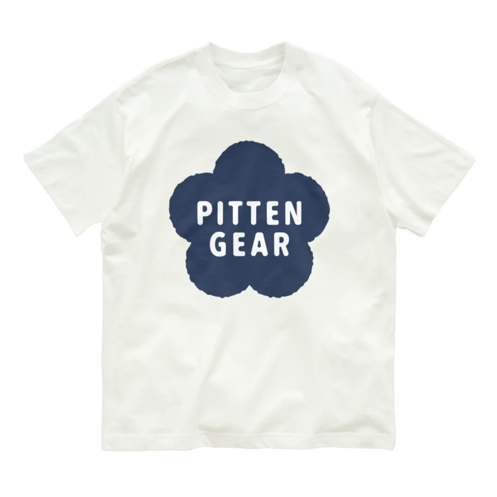 PITTEN PRODUCTSのPITTEN FLOWER #1 オーガニックコットンTシャツ