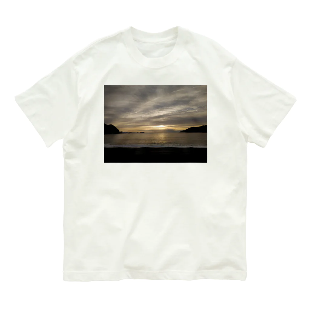 和楽家わたのやのsunset watanoya オーガニックコットンTシャツ