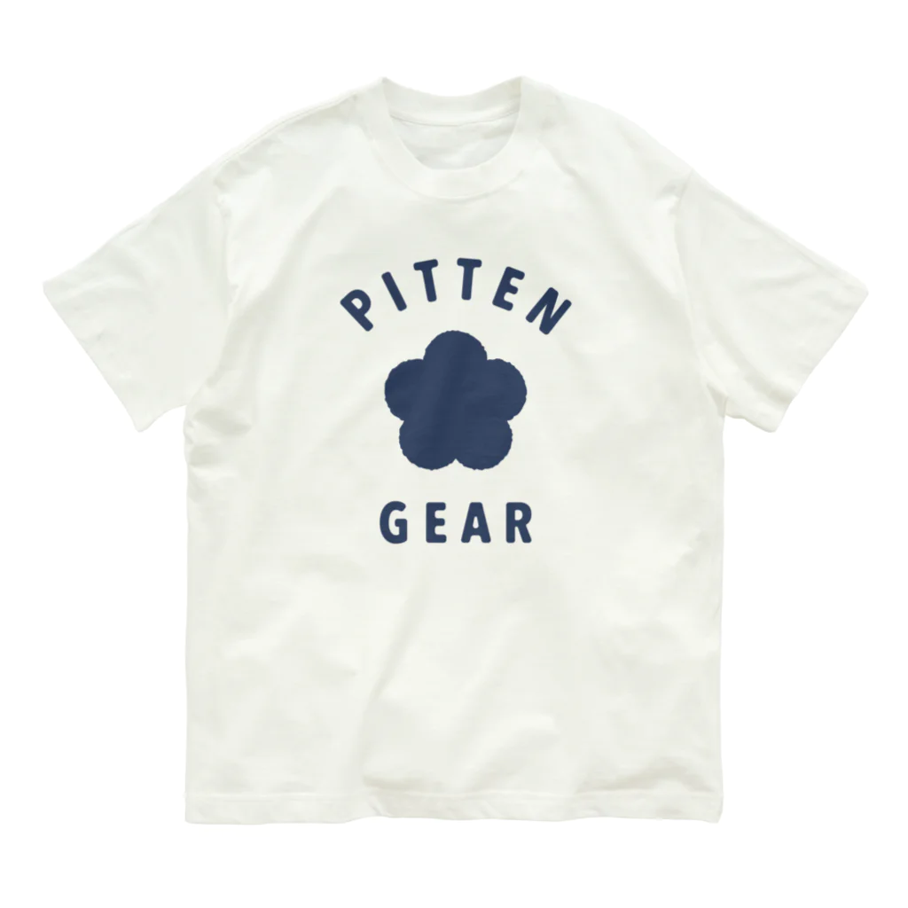 PITTEN PRODUCTSのPITTEN FLOWER #4 オーガニックコットンTシャツ