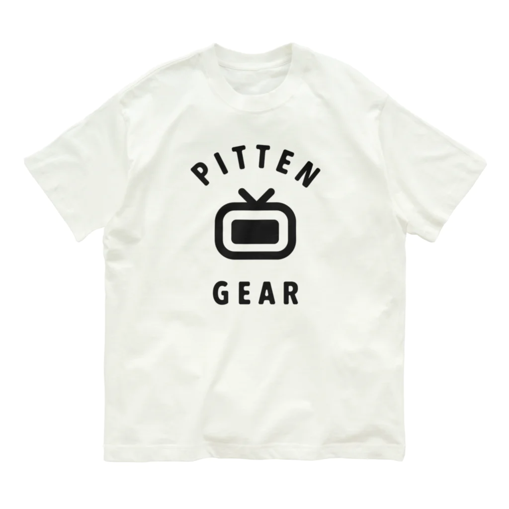 PITTEN PRODUCTSのPITTEN TV #1 オーガニックコットンTシャツ