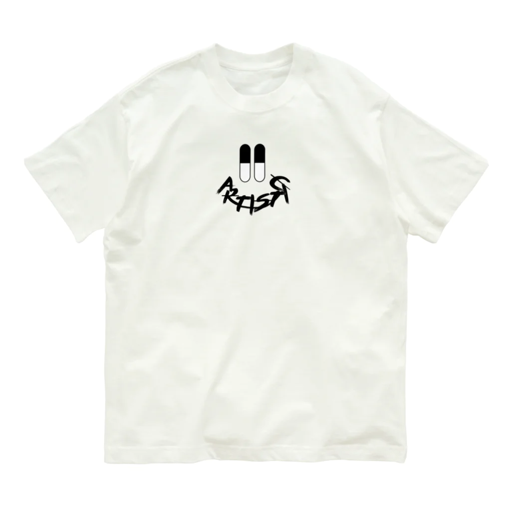 ARTISTICのsmile　ARTISTIC ロゴ Organic Cotton T-Shirt