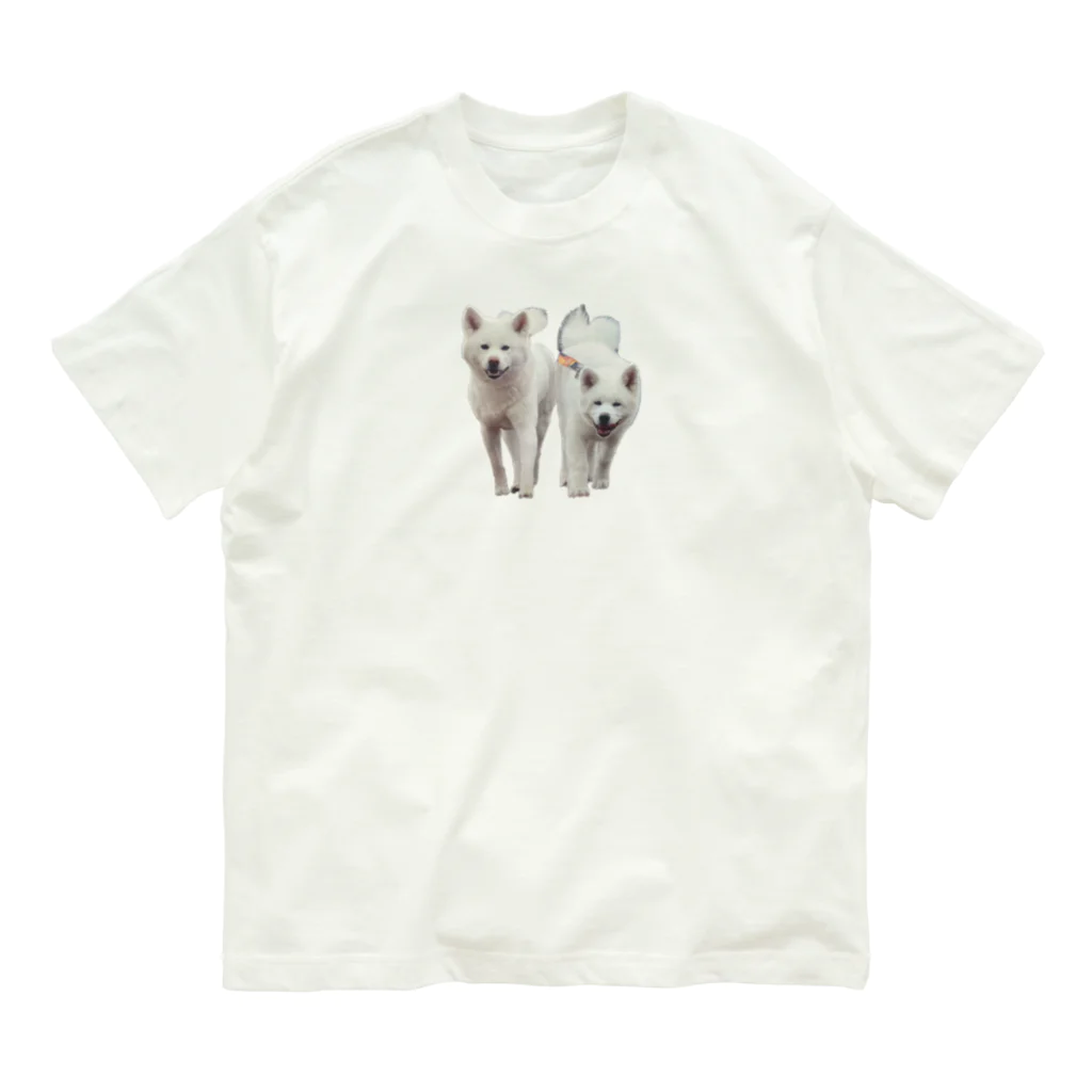 梅子&白岳の梅白コラボ Organic Cotton T-Shirt