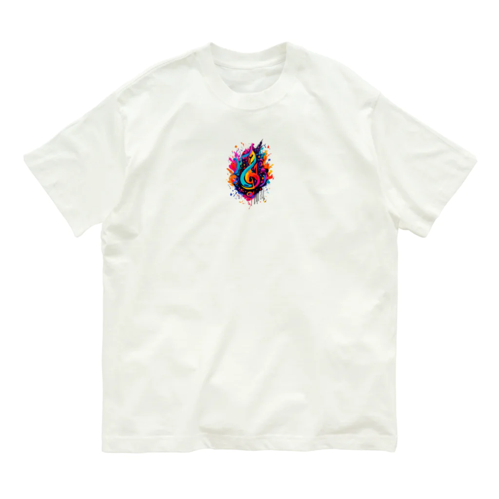 まだ名前はないの七色の音符 Organic Cotton T-Shirt