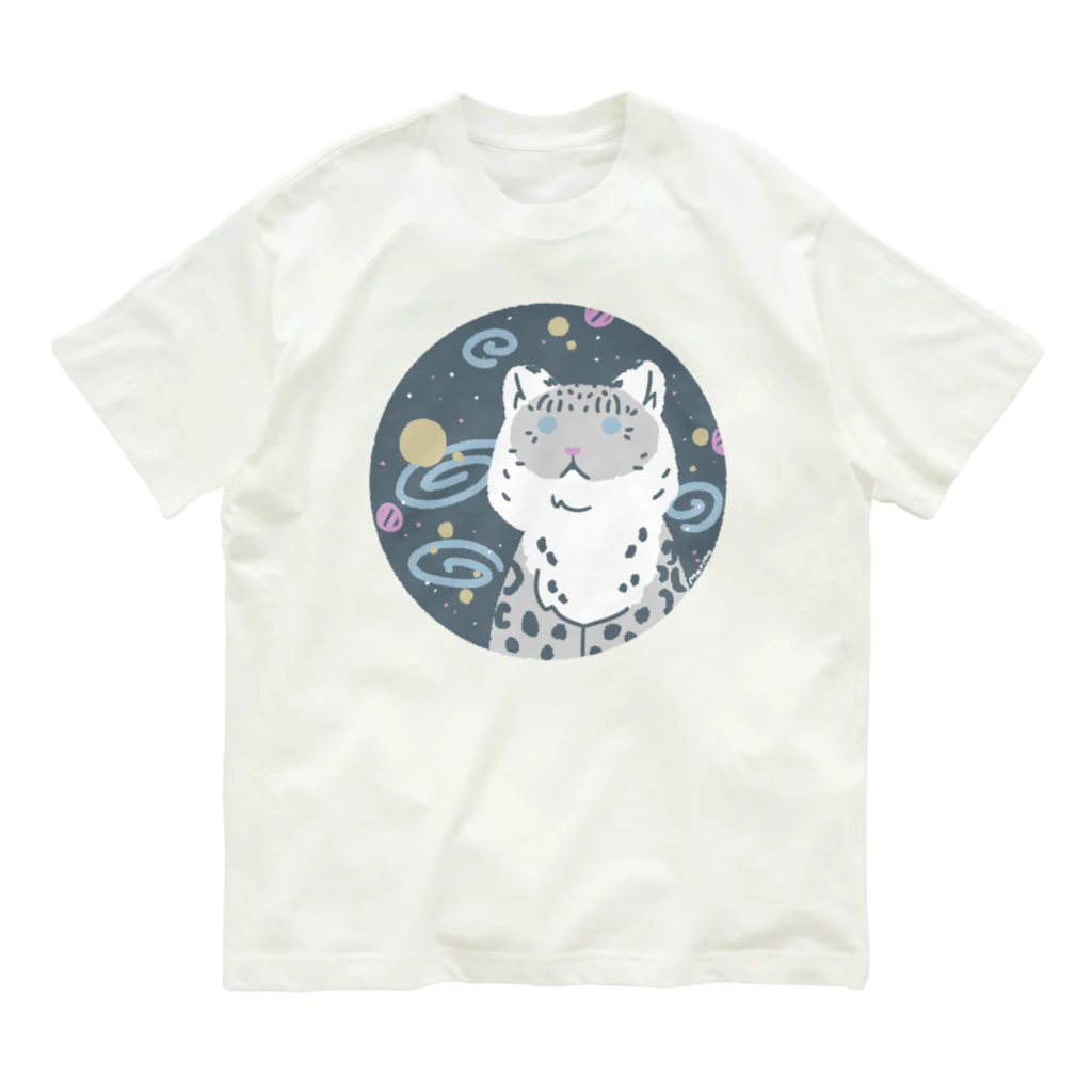 まりもの宇宙ユキヒョウ Organic Cotton T-Shirt