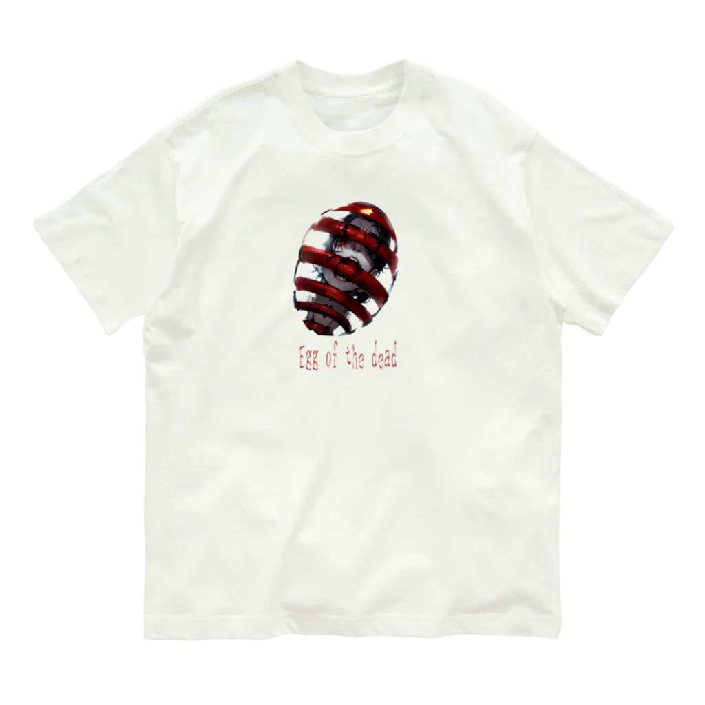 SASARiNS のエッグオブザデッド Organic Cotton T-Shirt