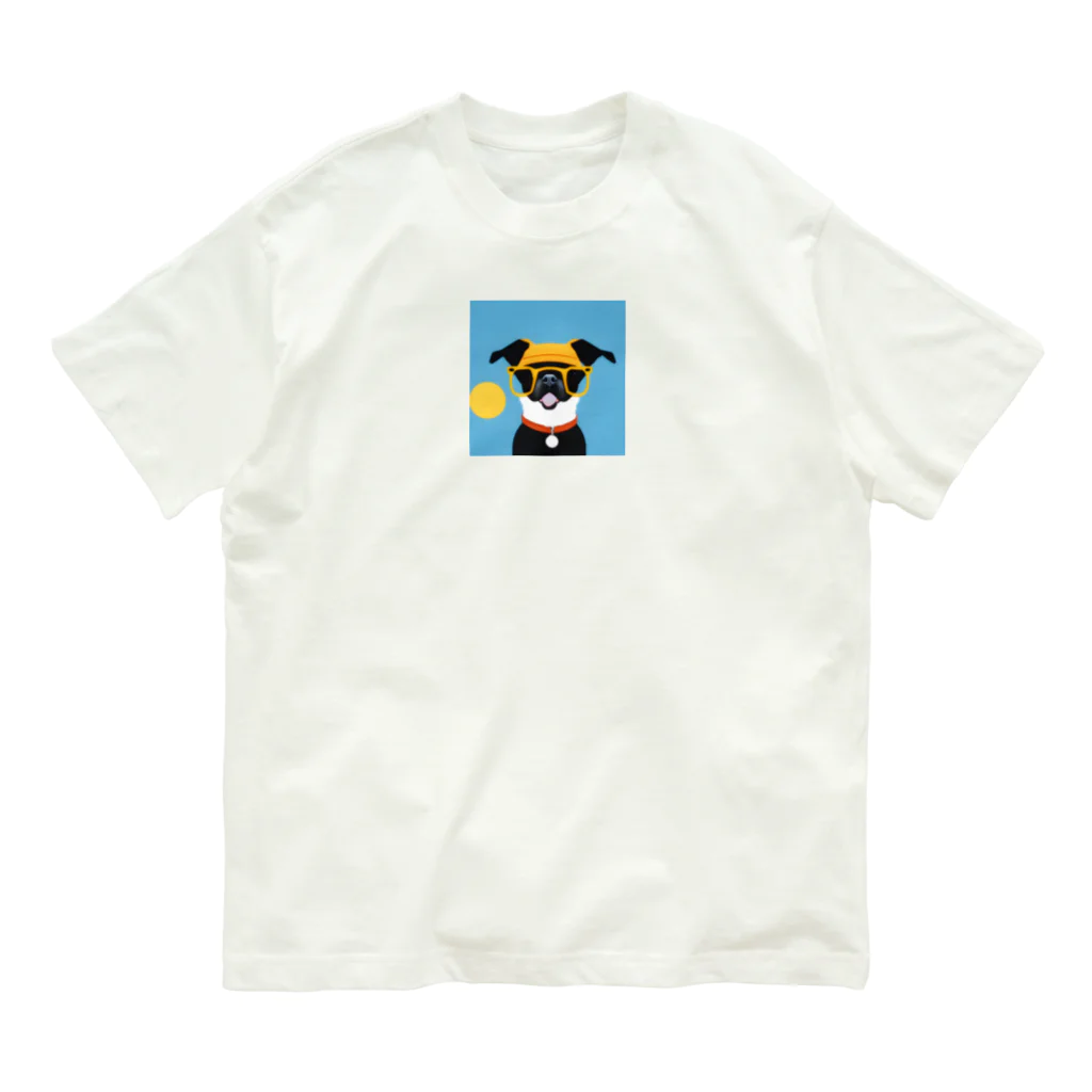 DJ.dogsのDJ.dog dogs1 オーガニックコットンTシャツ