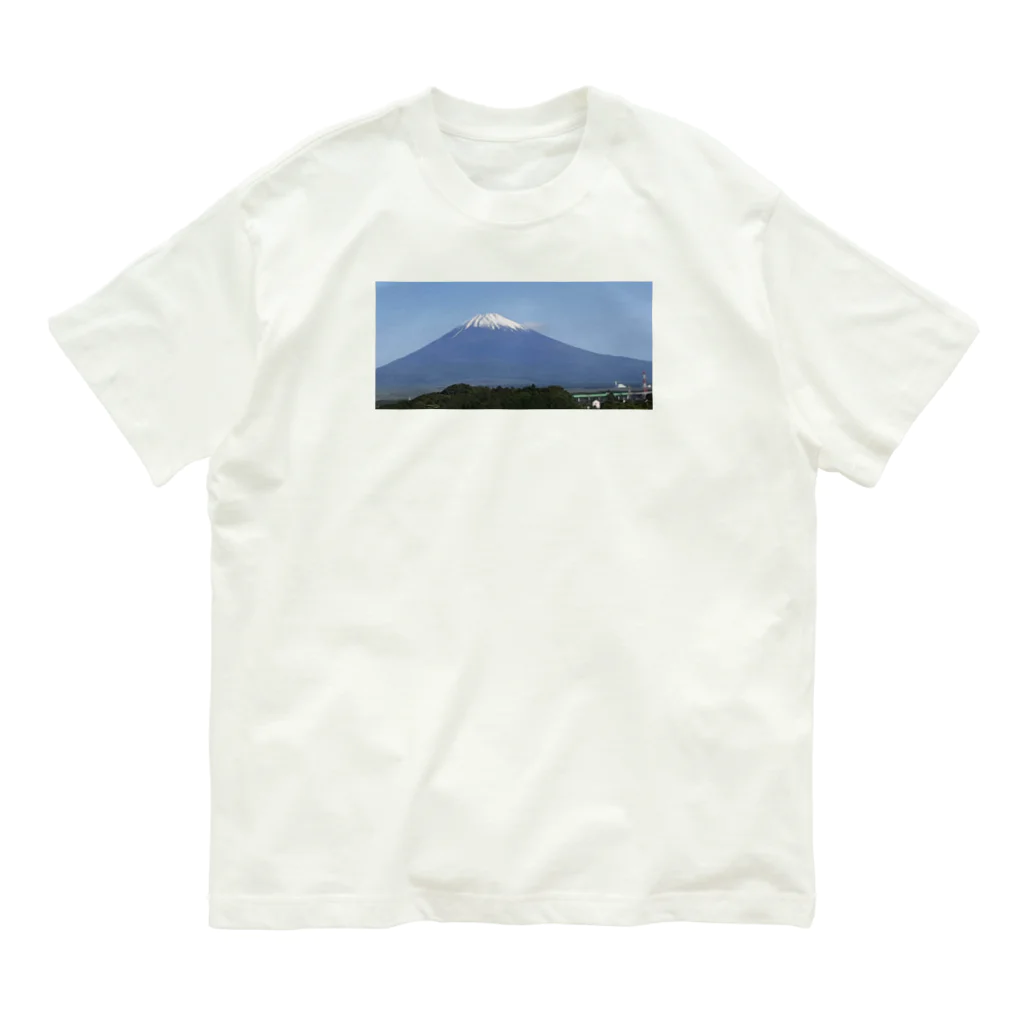 Felistasの今朝の富士山 オーガニックコットンTシャツ