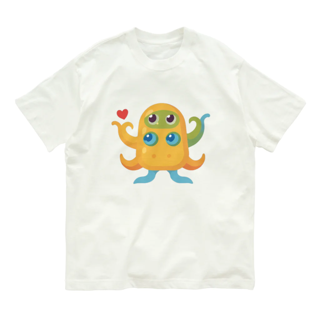 Byshoの癒やしモンスター5️⃣ オーガニックコットンTシャツ