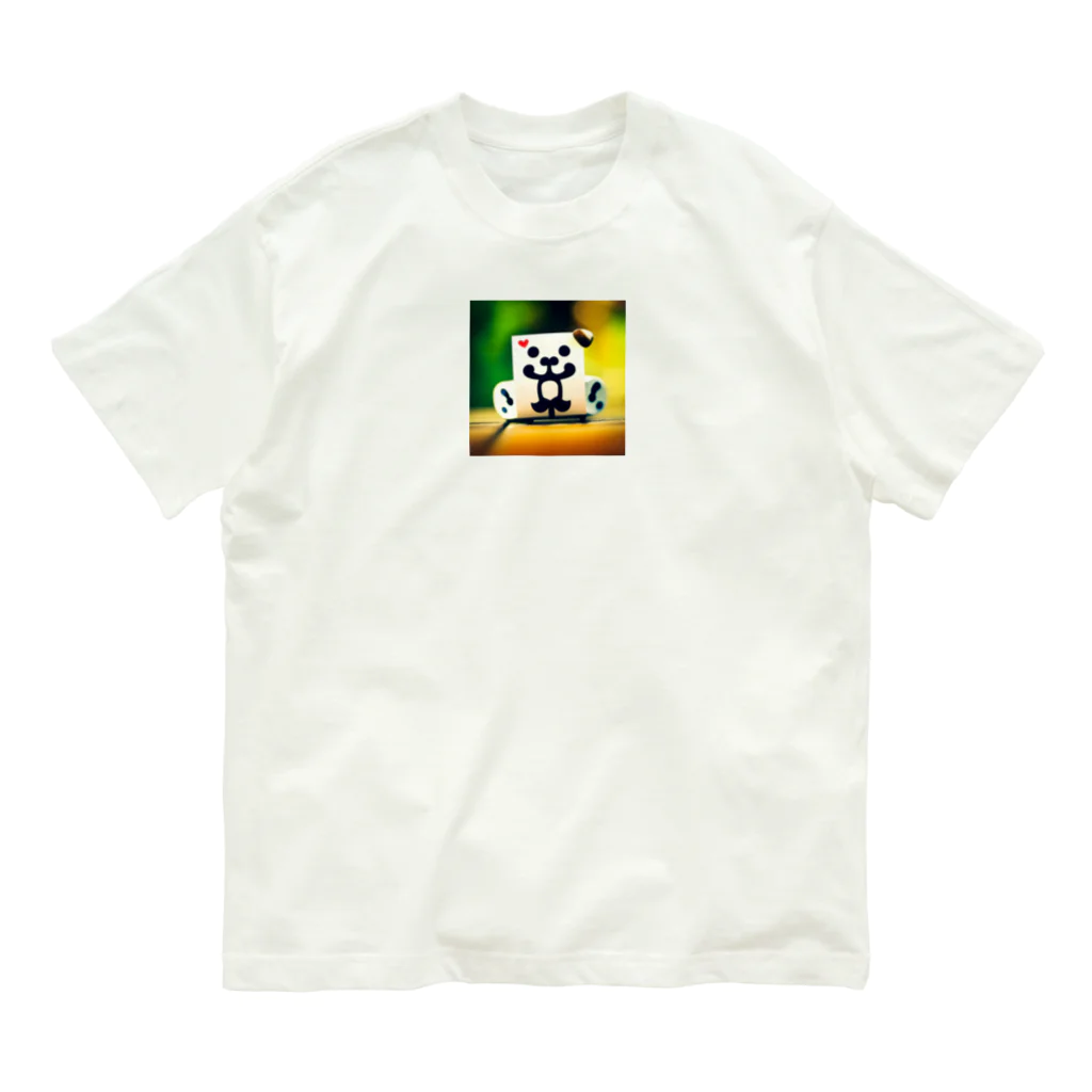 癒されれーるの運くん オーガニックコットンTシャツ