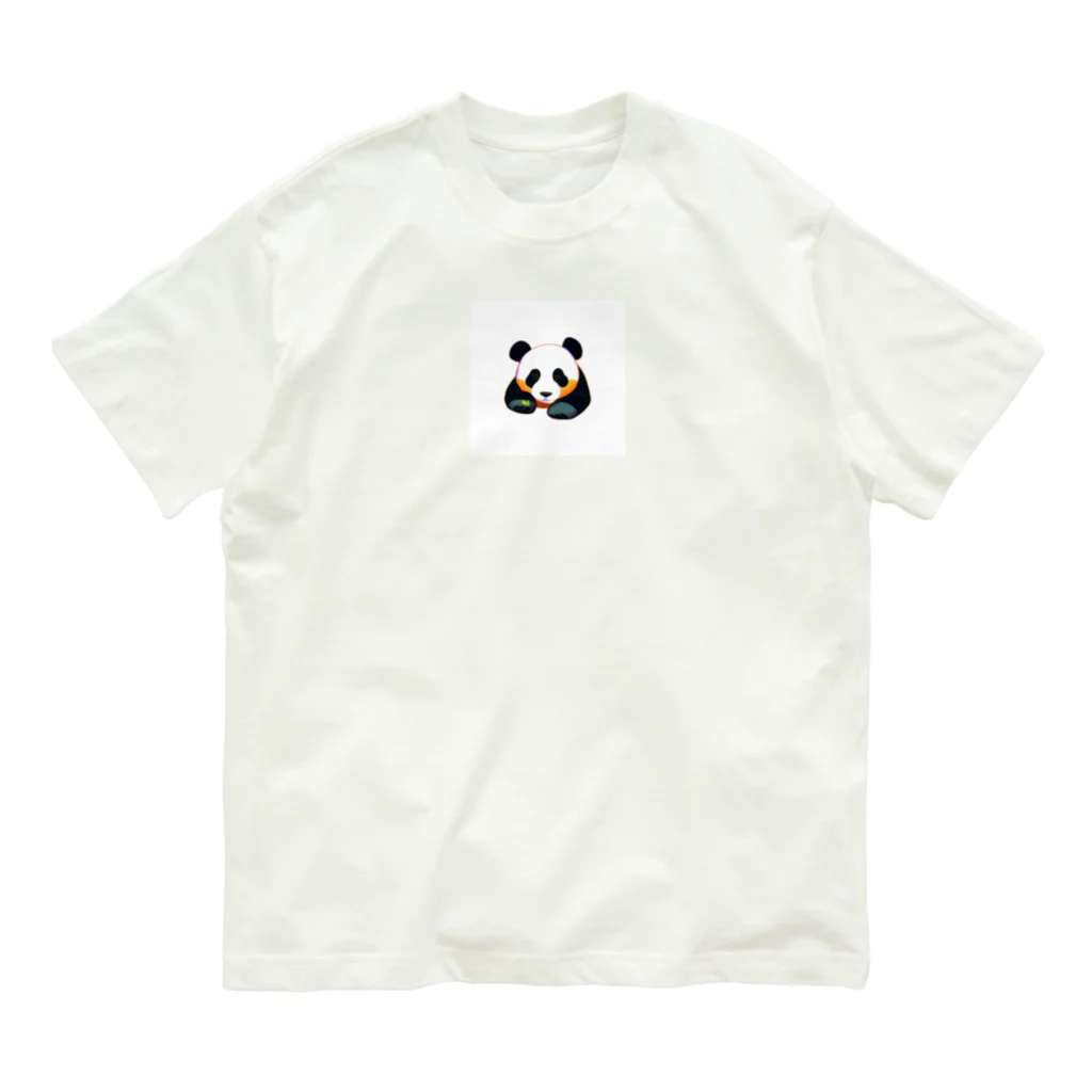 yuzuiro419のキュートパンダ Organic Cotton T-Shirt