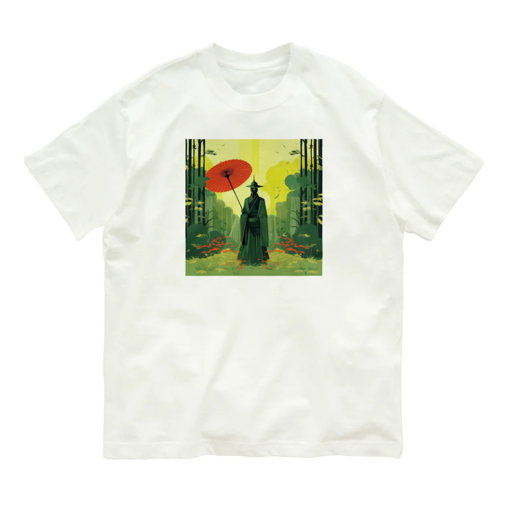 Carpe Diemのグリーンサムライ2 Organic Cotton T-Shirt