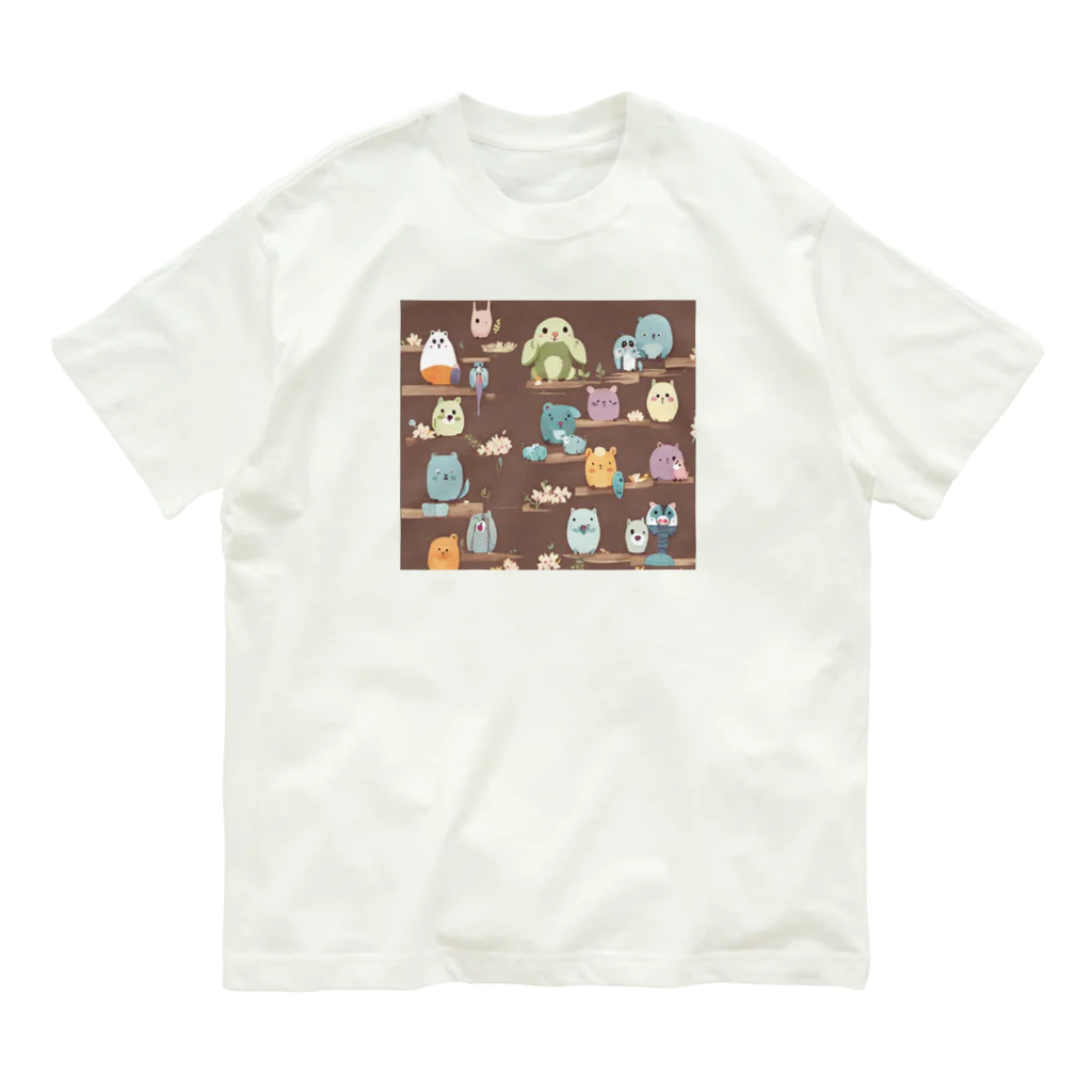 my-jpの不思議アニマルズ Organic Cotton T-Shirt