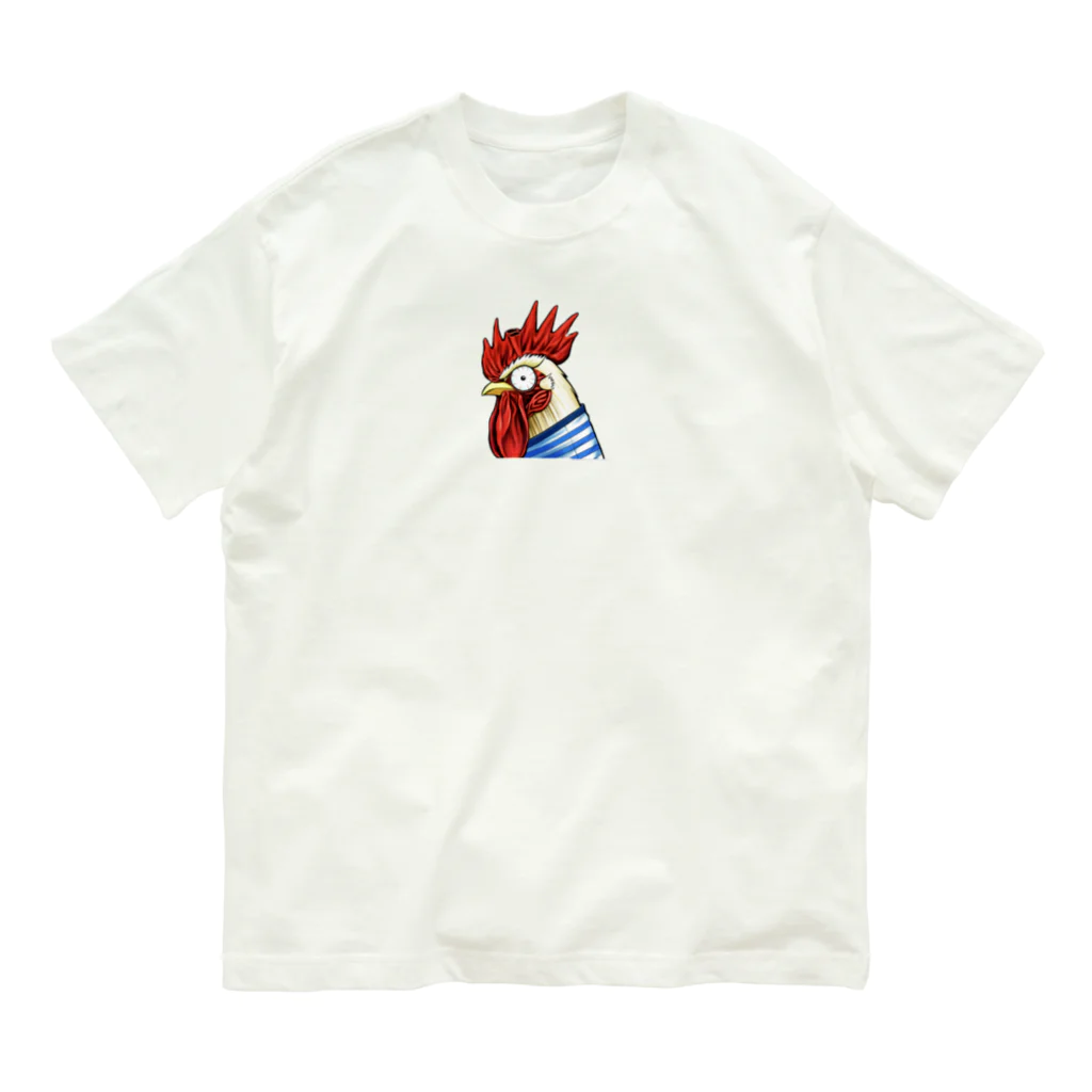 アミーゴのニワトリマン Organic Cotton T-Shirt